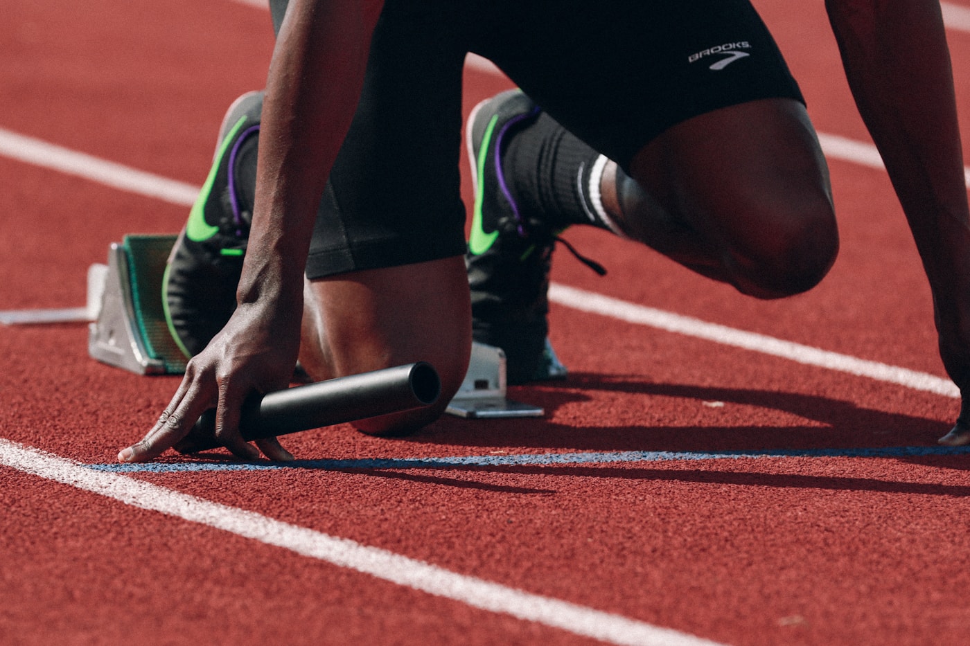Runners training together